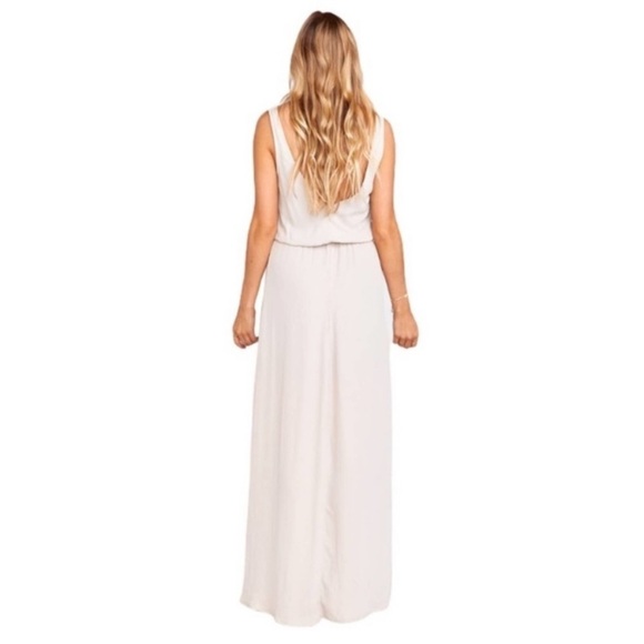 Show Me Your MuMu Cream Kendall Maxi Dress size Small - Picture 3 of 10